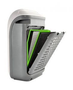 HEPA replacement filter (FZ-F60HFU) for the FP-F60UW lasts for up-to 5-years