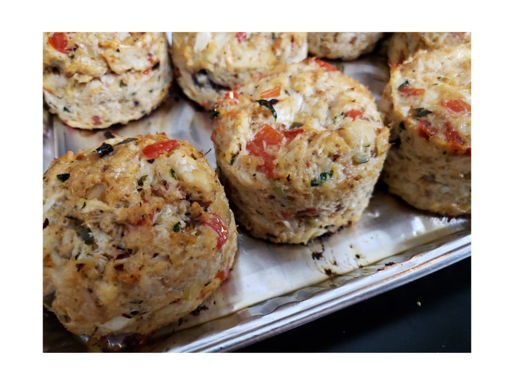 Steam Oven Baked Mile-High Crab Cakes