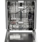 Sharp 24 in. Slide-In Smart Dishwasher (SDW6767HS) open head on drawers closed