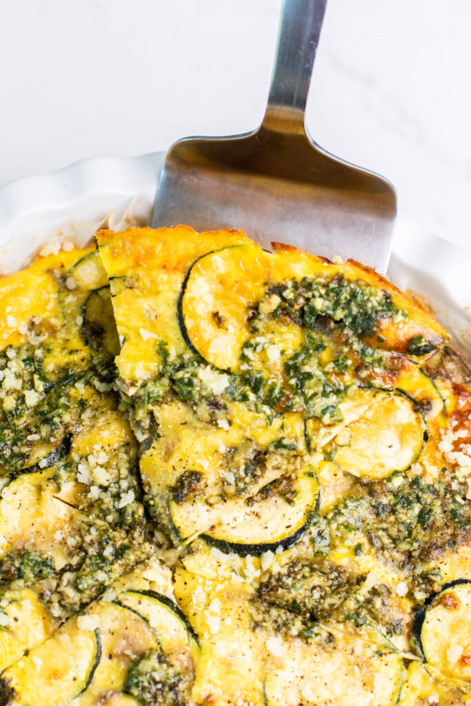 Crustless Zucchini Quiche (Low Carb Recipe!) - Simply Better Living