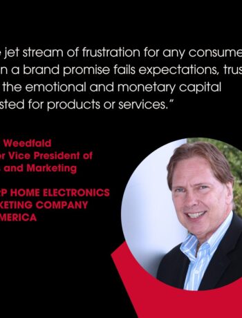 An infographic including a quote from Peter Weedfald.