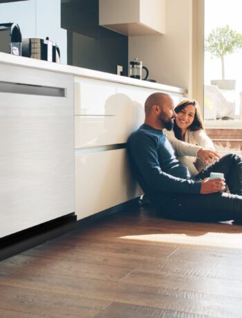 People in kitchen