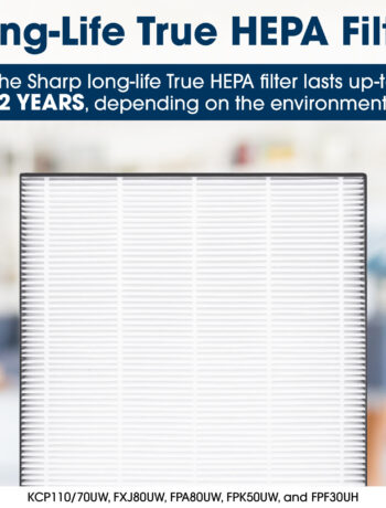 Sharp air purifier HEPA filter