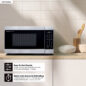 0.9 cu. ft. Carousel Countertop Microwave Oven (SMC0962KS) infographic