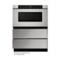 24 in. Built-In Stainless Steel Microwave Drawer Oven (SMD2440JS) with accessories