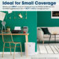 Sharp Small Room True HEPA Air Purifier (FPF30UH)  small coverage infographic