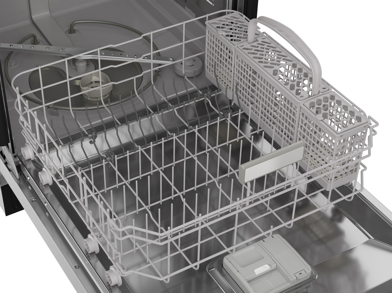 24 in. Slide-In Stainless Steel Hybrid Dishwasher (SDW6506JS) bottom rack