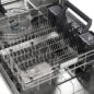 Sharp 24 in. Slide-In Stainless Steel Pocket Dishwasher (SDW6747GS) - Interior Bottom Rack