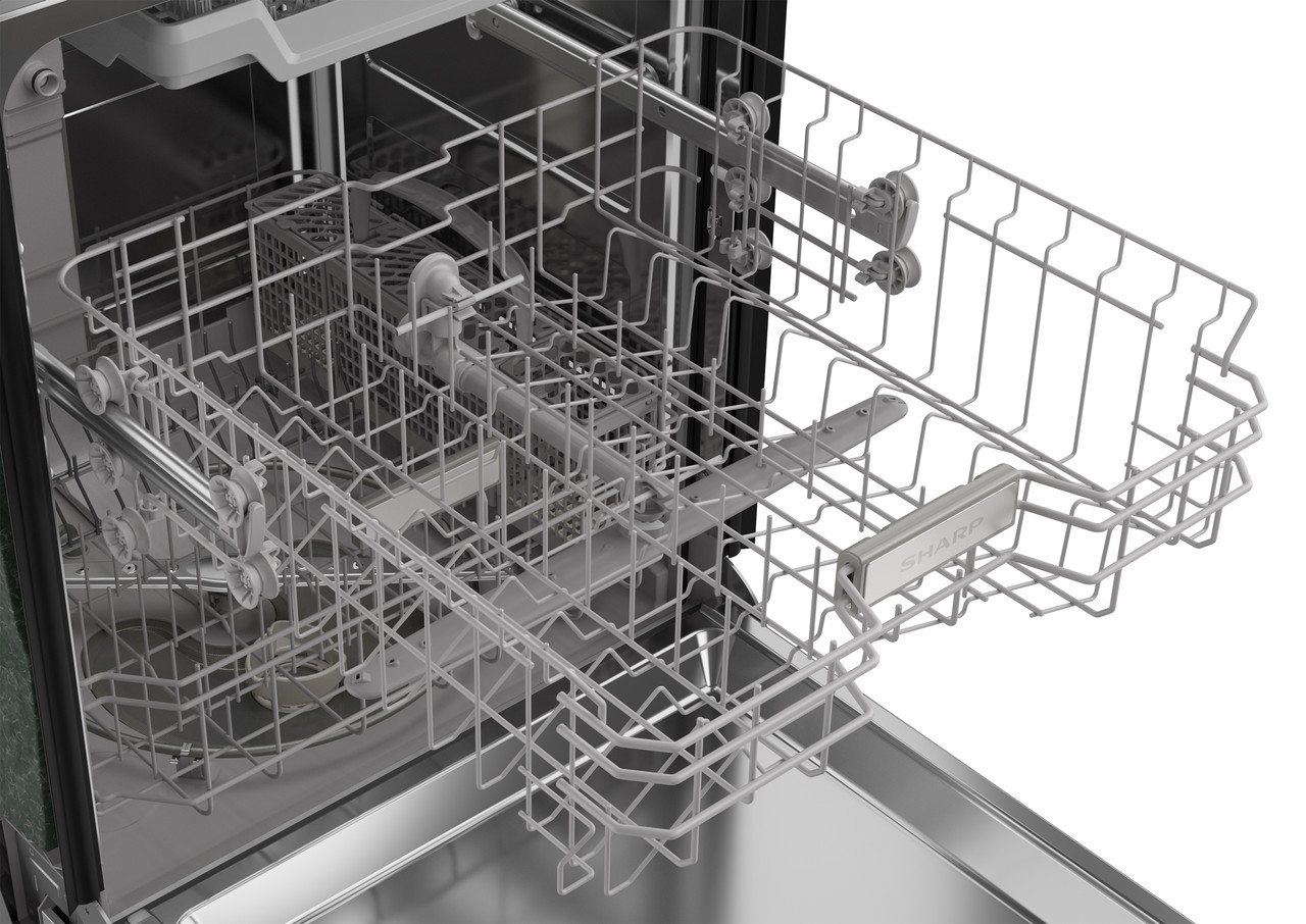 24 in. Slide-In Stainless Steel Hybrid Dishwasher (SDW6506JS) middle rack