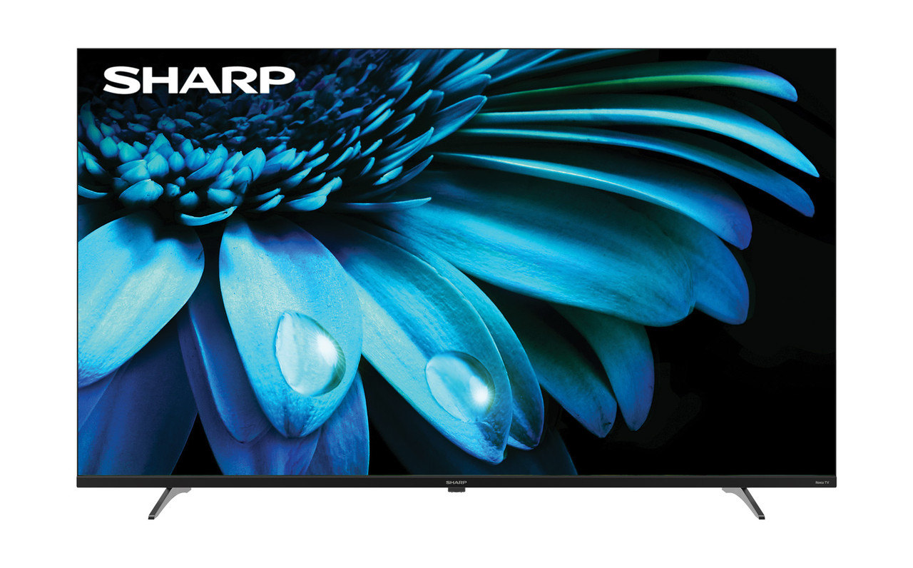 SHARP Roku TV 50" Class 4K Ultra HD with HDR10 (4T-C50EL8UR) head on