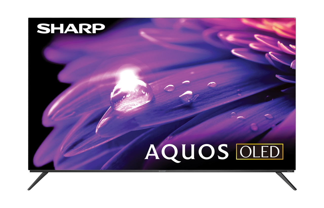 Sharp Roku TV 55" Class OLED 4K Ultra HD (4T-C55FS1UR) head on