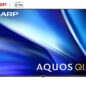 Sharp AQUOS QLED 55” Class (54.5” Diag.) 4K Ultra HD TV Powered by TiVo (4T-C55GM6540U) Head On