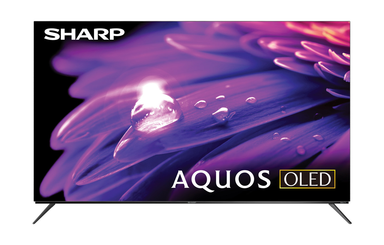 Sharp Roku TV 65" Class OLED 4K Ultra HD (4T-C65FS1UR) head on