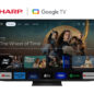 SHARP 75" Class AQUOS XLED 4K Ultra HD Mini LED Google TV (4T-C75FV1U) head on