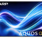 Sharp AQUOS QLED 75” Class (74.5” Diag.) 4K Ultra HD Smart TV (4T-C75HP7050U) Head On