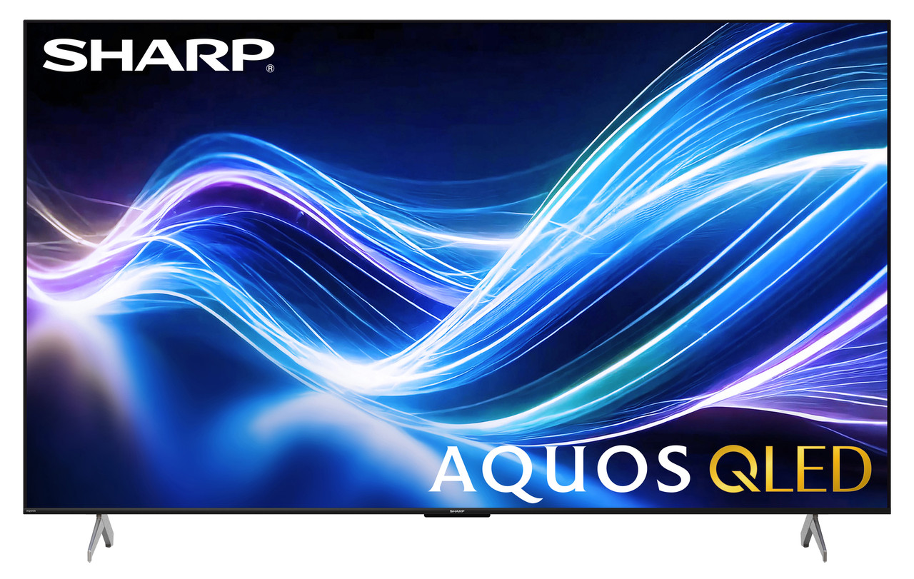 AQUOS QLED 4K Ultra HD Smart Xumo TV 4T-C85HP7050U Head ON
