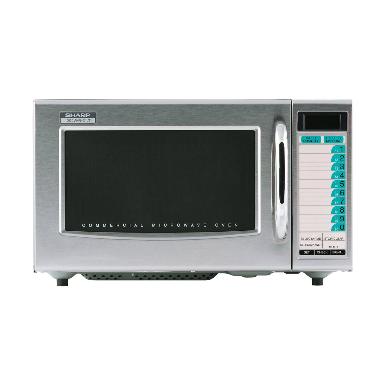 Medium Duty Commercial Microwave Oven with 1000 Watts (R21LTF)