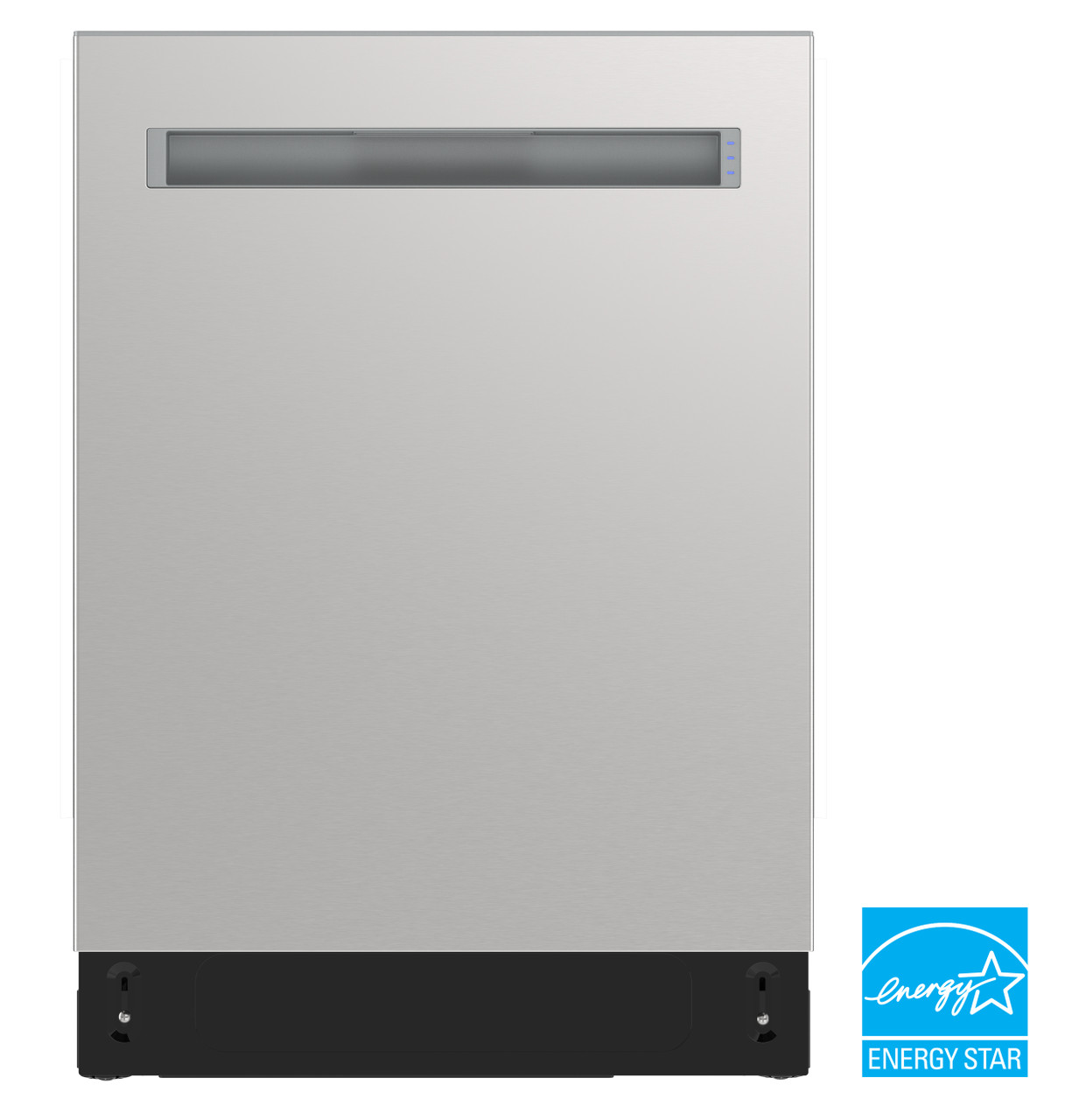 Sharp 24 in. Stainless Steel Dishwasher (SDW6748SNS) Head On with Badge