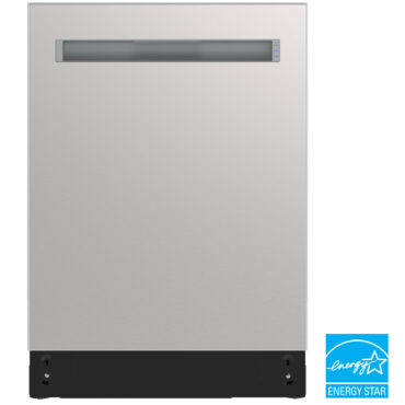 Sharp 24 in. Stainless Steel Dishwasher (SDW6768SMS) Head On with Badge