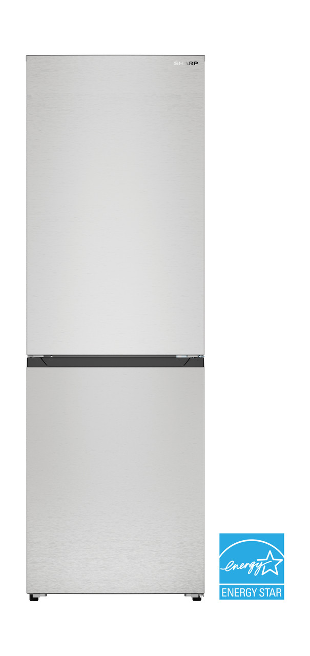Sharp 24 in. Bottom-Freezer Counter-Depth Refrigerator (SJB1255GS) Energystar