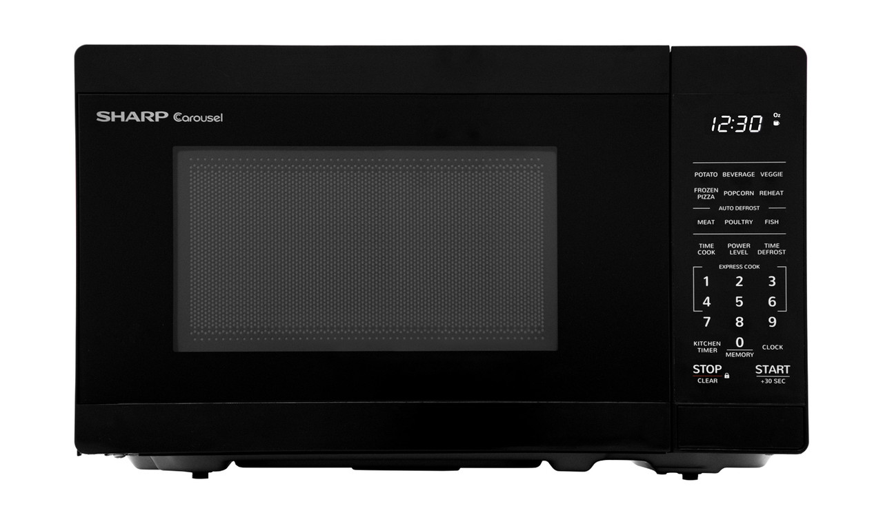 0.7 cu. ft. Black Countertop Microwave Oven (SMC0760HB) Simply Better