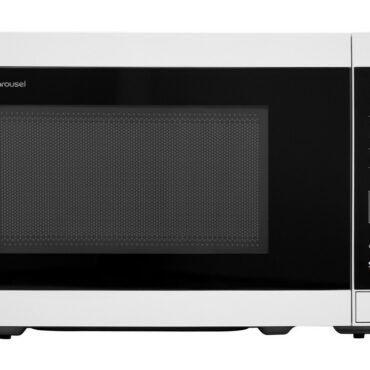 0.7 cu. ft. White Countertop Microwave Oven (SMC0760HW) head on