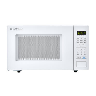1.1 cu. ft. Sharp White Countertop Microwave (SMC1131CW)
