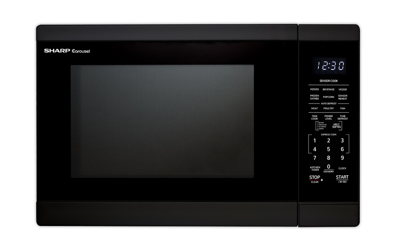 1.4 cu. ft. Black Countertop Microwave Oven (SMC1461HB) head on