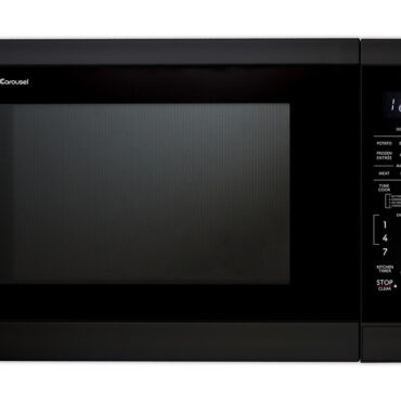 1.4 cu. ft. Black Carousel Countertop Microwave Oven (SMC1461KB) head on