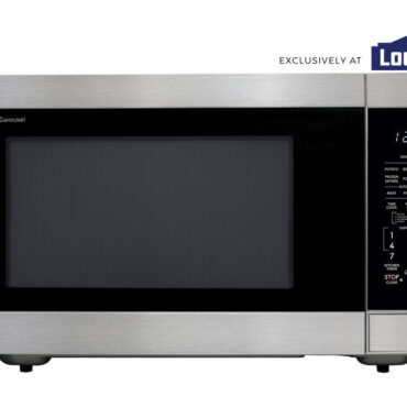 Sharp 2.2 cu. ft. Carousel Countertop Microwave Oven (SMC2265KS) head on cobranded