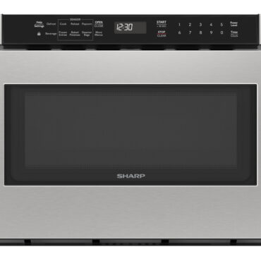 24 in. Built-In Stainless Steel Microwave Drawer Oven (SMD2420MS) Head on