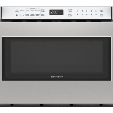 24 in. Built-In Stainless Steel Microwave Drawer Oven (SMD2430MS) Head on
