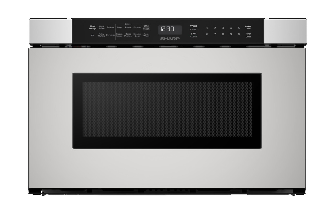 24 in. Built-In Stainless Steel Microwave Drawer Oven (SMD2440JS) head on