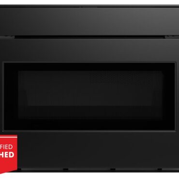 24 in. Smart Microwave Drawer Oven (SMD2479MB) Head On with Refurbished Badge