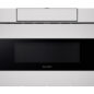 30 in. 1.2 cu. ft. 950W Sharp Stainless Steel Microwave Drawer Oven (SMD3070ASY) head on