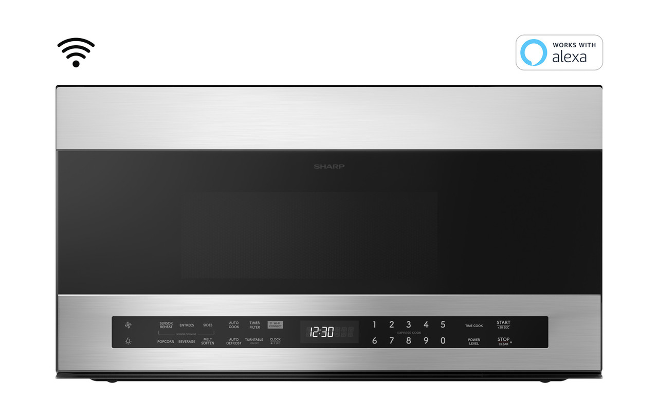 Smart Over-the-Range Microwave Oven (SMO1759JS) head on cobranded