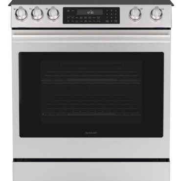 SSR3076SNS 6.3 cu. ft. Slide-in Electric Range Head On Tilt
