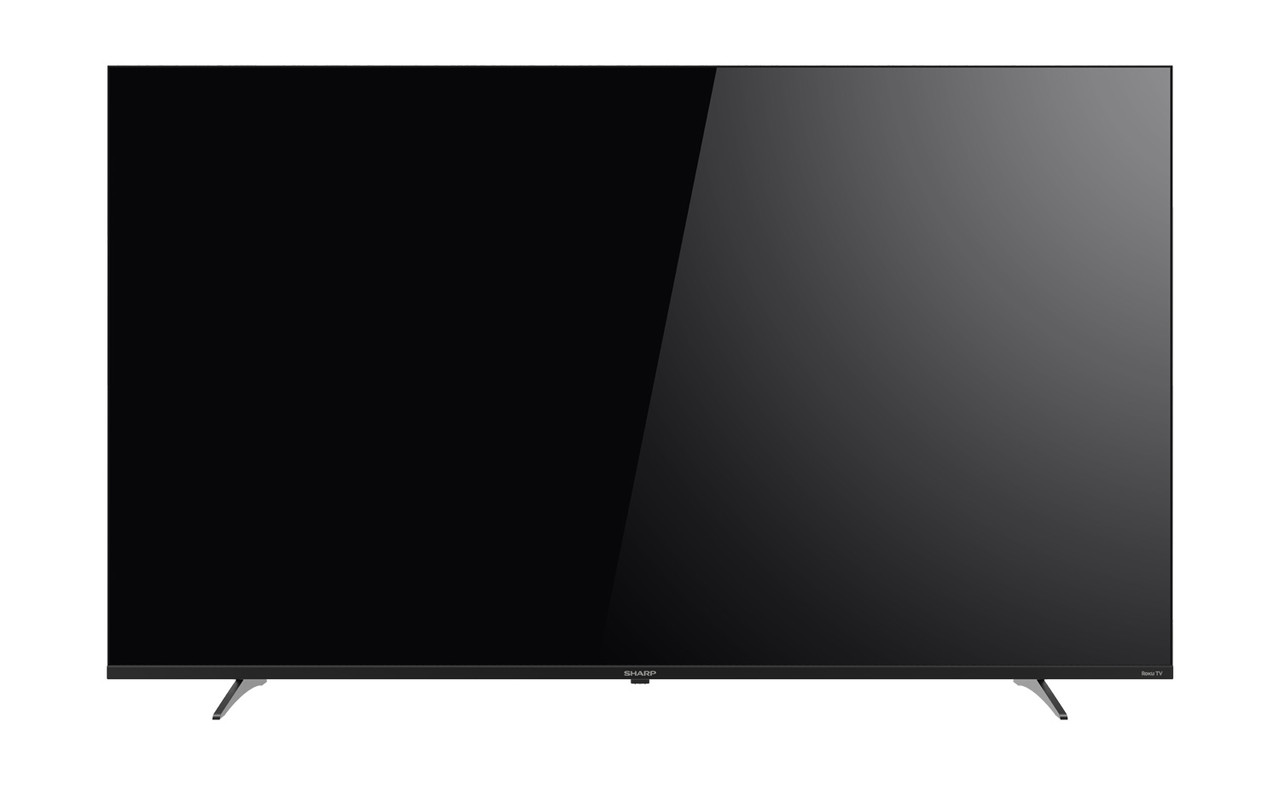 Sharp Roku TV 65" Class 4K Ultra HD with HDR10 (4T-C65EL8UR) head on off