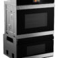 Convection Wall Oven with Microwave Drawer Oven (SWB3085HS) right angle