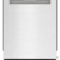 Sharp 24 in. Slide-In Stainless Steel Pocket Dishwasher (SDW6747GS) - Head-on Shot