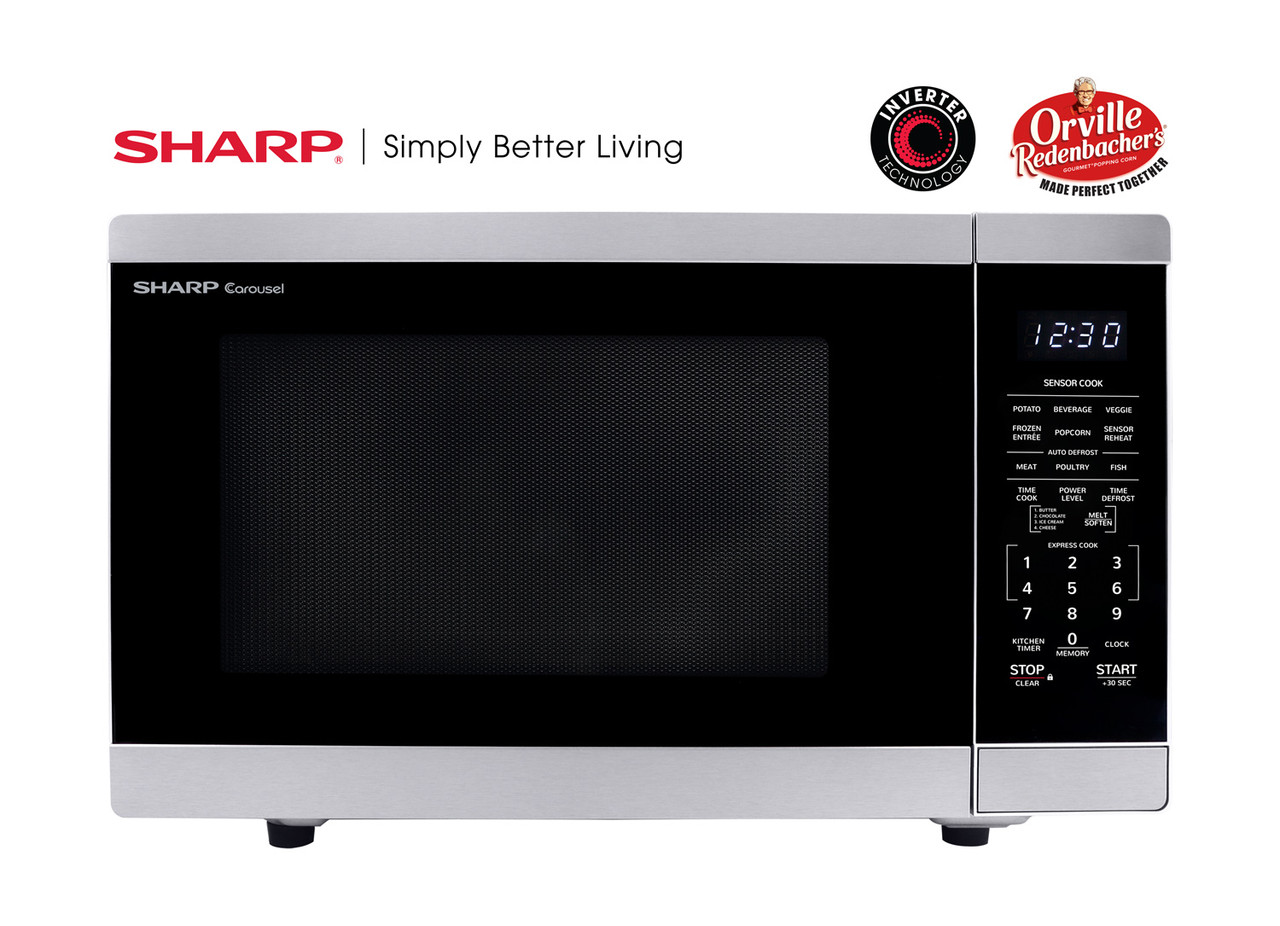Family-Size Countertop Microwave Oven (SMC1464HS) head on co branded