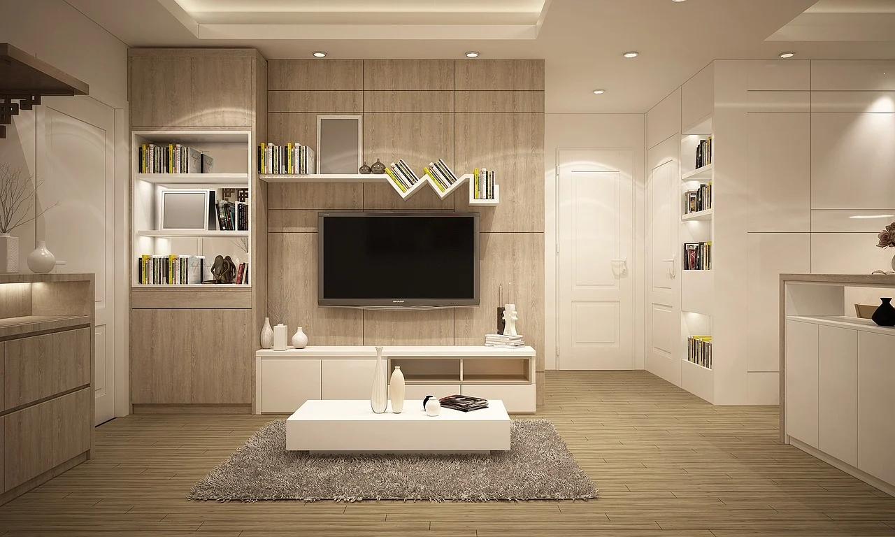 a modern living room design