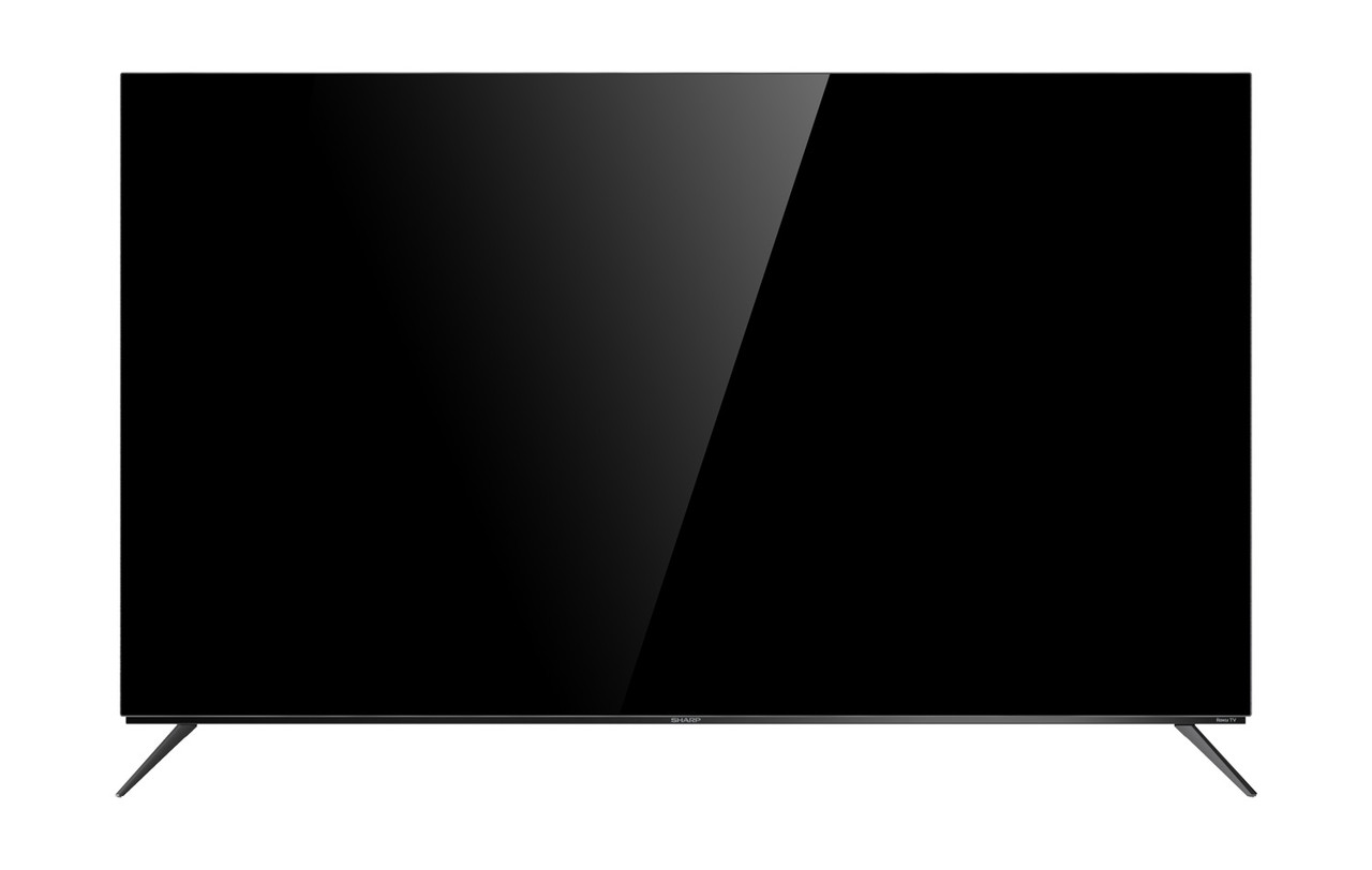 Sharp Roku TV 65" Class OLED 4K Ultra HD (4T-C65FS1UR) head on off