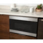 24 in. Sharp Stainless Steel Smart Microwave Drawer Oven (SMD2489ES) lifestyle