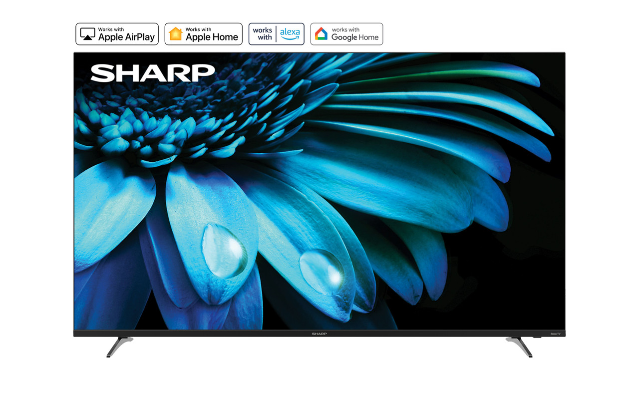 Sharp Roku TV 55" Class 4K Ultra HD with HDR10 (4T-C55El8UR) cobranded