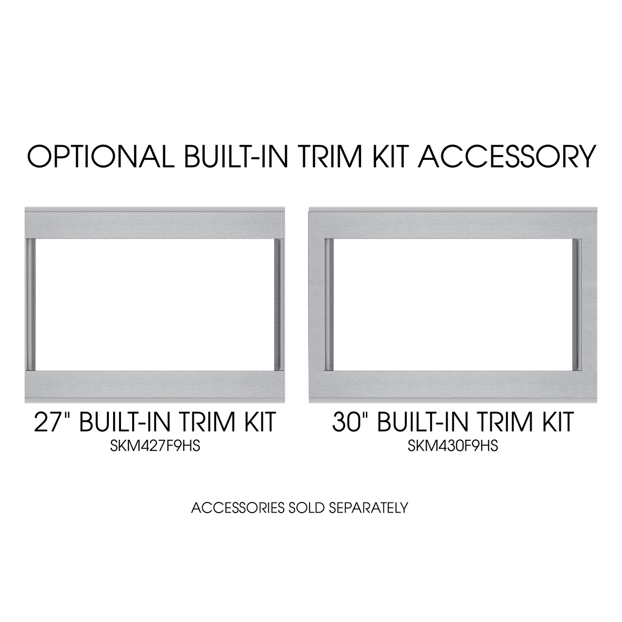 Sharp 2.2 cu. ft. Carousel Countertop Microwave Oven (SMC2265KS) trim kit