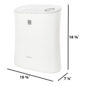 Sharp Small Room True HEPA Air Purifier (FPF30UH) dimensions