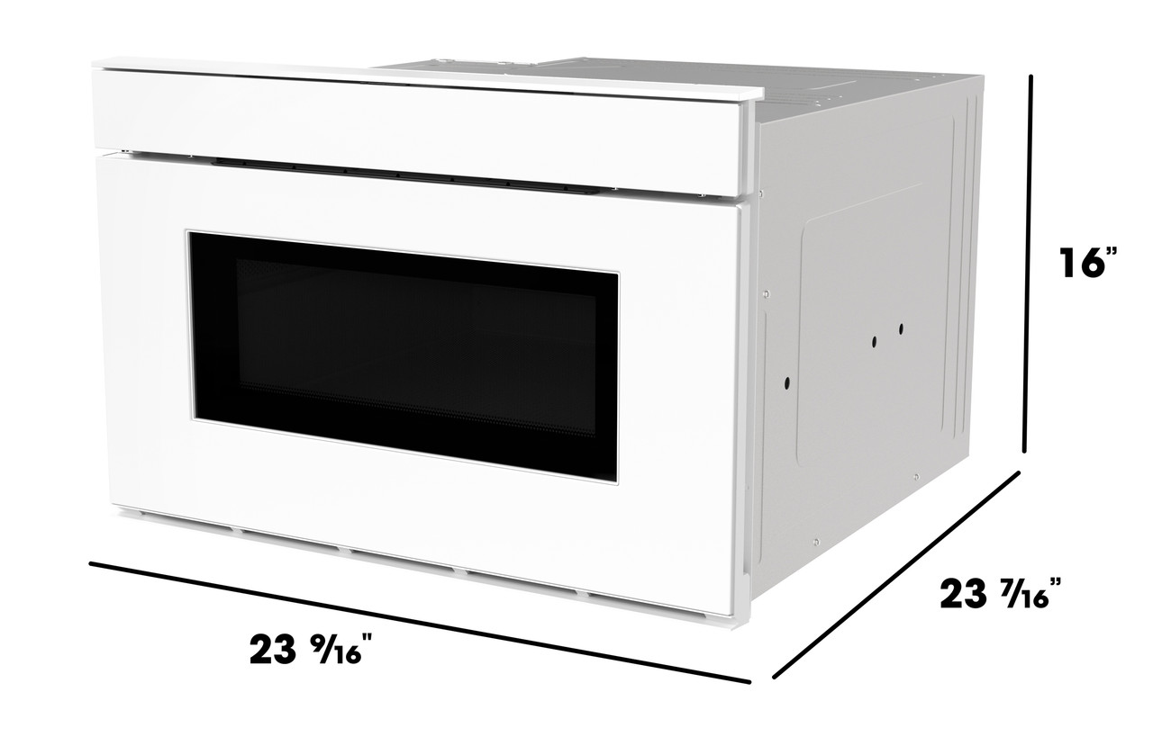 24 in. Smart Microwave Drawer Oven (SMD2479MW) Dimensions