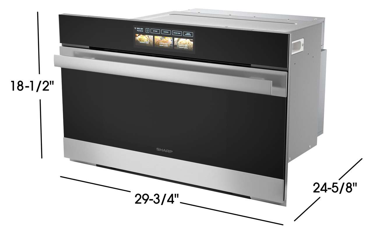 Sharp Celerity™ High-Speed Oven (SWA3099MS) Scale