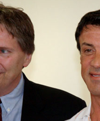 Peter Weedfald and Sylvestor Stallone